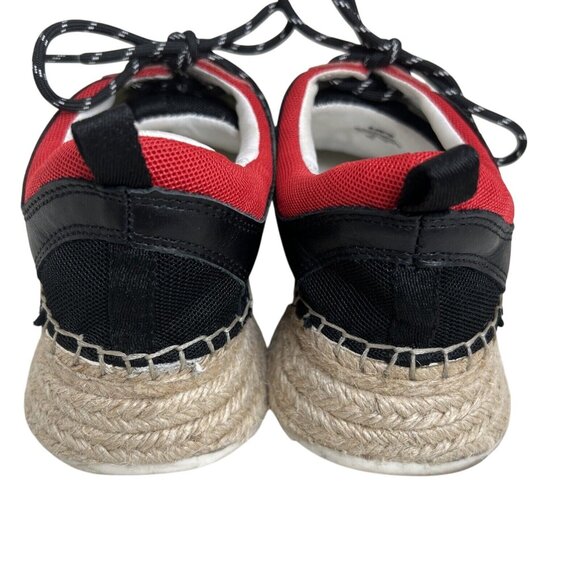 Marc Fisher Womens Size 7 Espadrille Sneakers W/Colorblock Design & Rope Sole - Picture 4 of 5
